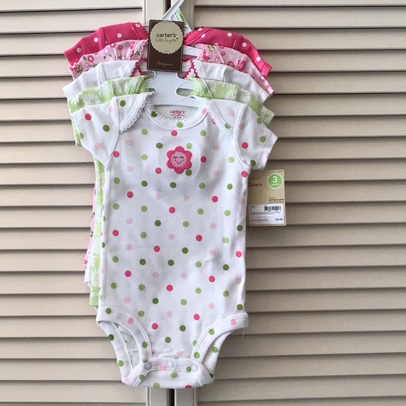 Carter's Other - NWT Carter's Five Short Sleeve Bodysuits / Onesies